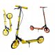  ROLLER MIT GROSSEN RÄDERN 20 cm für ERWACHSENE KINDER, KLAPPBAR, HANDBREMSE