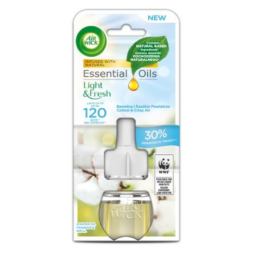  AIR WICK Cotton and Fresh Air – Nachfüller für Lufterfrischer, 19 ml
