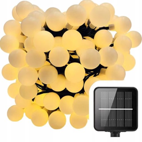 SOLARGIRLANDE SOLARLAMPEN 50 LED 7M GARTEN SOLAR LANGLICHT