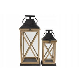  Decostar Holzlaterne 61,5 cm