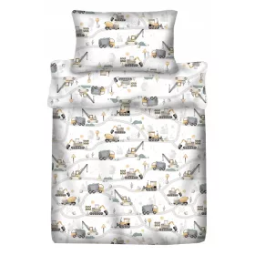  Nyks Bettwäscheset 160 x 200 cm, mehrfarbig