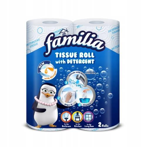  FAMILIA Küchenpapier mit Spülmittel, 2 Rollen