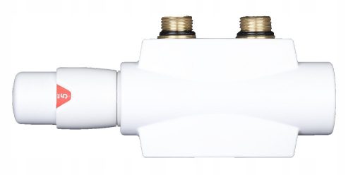  Duoplex-Thermostat-Set weiß – universell gerade und eckig