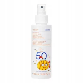    KORRES YOGHURT Kids Schutzemulsion für Körper und Gesicht, Spray SPF50, 150 ml