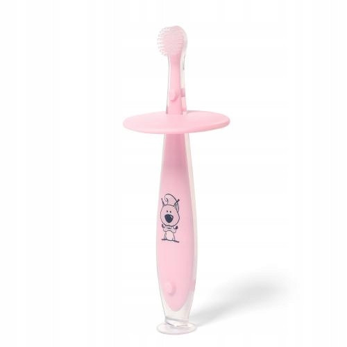  Sichere Zahnbürste 6 m+ Babyono 551/02 rosa