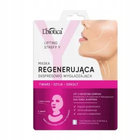  L'biotica Lifting Zone Y regenerierende Tuch-Gesichtsmaske