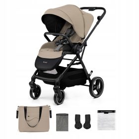    Kinderwagen Kinderwagen 22kg, leicht und wendig YOXI Kinderkraft, beige