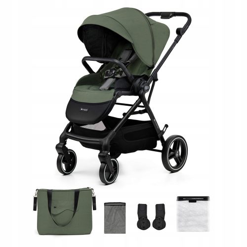  YOXI Kinderkraft Kinderwagen, 22 kg, leicht und wendig, grün