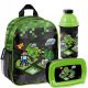  Minecraft Paso Kindergartenrucksack mit einem Fach für Jungen, Schwarz, Grüntöne, Mehrfarbig + 2 weitere Produkte