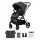  Leichter und wendiger YOXI Kinderkraft Kinderwagen, 22 kg, grau
