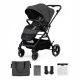  Leichter und wendiger YOXI Kinderkraft Kinderwagen, 22 kg, grau