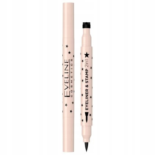  Eveline Wasserfester multifunktionaler Eyeliner mit Sternform-Stempel