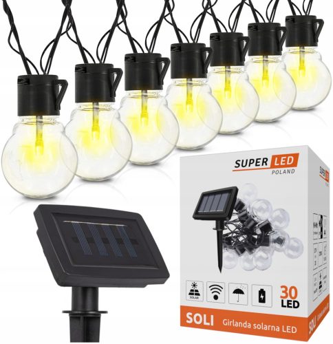  SuperLED-Girlande 770 cm Solar