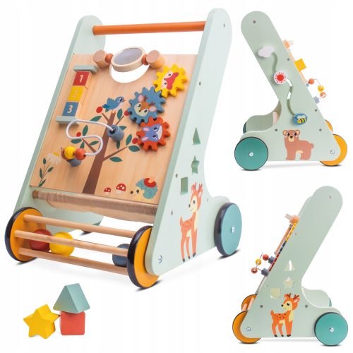  Aufsitzläufer, Holzschieber für Kinder, RIESEN-XXL-Sortierer, 48 cm