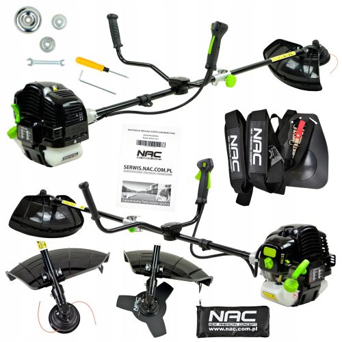  NAC Benzin-Freischneider 175 cm 8,3 kg 2600 W 3,6 PS