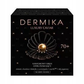    Dermika Luxury Caviar Anti-Aging-Gesichtscreme 0 SPF Tag und Nacht 50 ml
