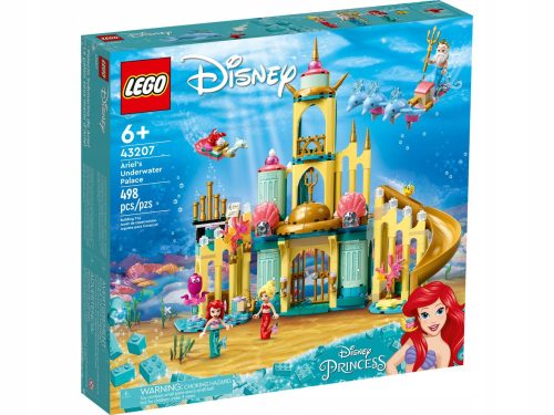  LEGO Disney 43207 Arielles Unterwasserpalast