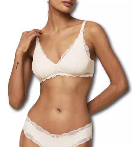  Triumph Soft Beige Still-BH Natural Spotlight Schwangerschaft, Größe 85D