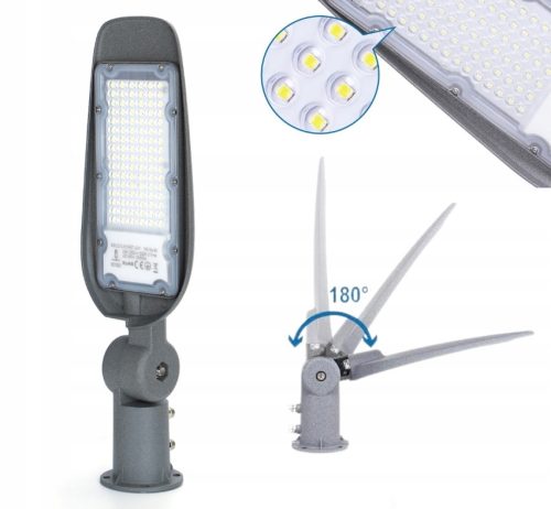  Aigostar Straßenlampe 50 W 4500 lm netzbetrieben