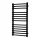  Wasserbadheizkörper SCANO Ek 430 x 1170 mm Quadratischer Heizkörper SCHWARZ