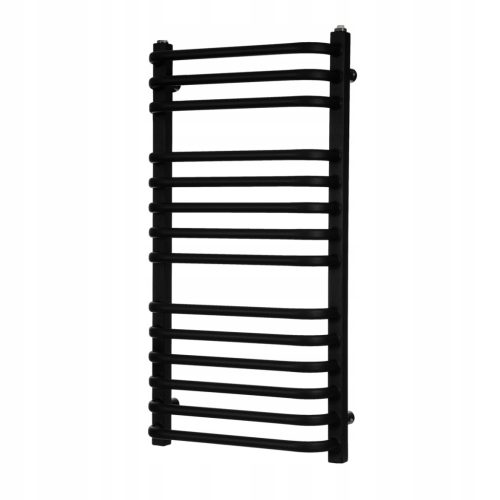  Wasserbadheizkörper SCANO Ek 430 x 1170 mm Quadratischer Heizkörper SCHWARZ