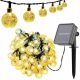  GIRLANDE SOLAR GARTENLAMPEN 50 LED-KUGELN 9 M
