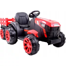  12-V-BATTERIE-TRAKTOR, 2 MOTOREN, FERNANHÄNGER