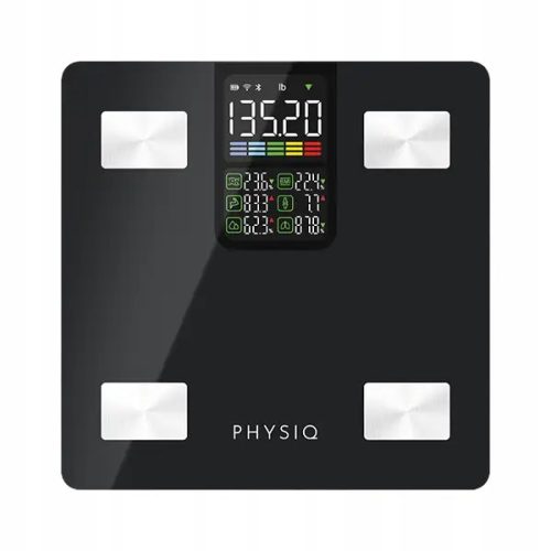  Analytische Sport-Personenwaage, 13 Parameter, LCD, Android, iOS, Smart