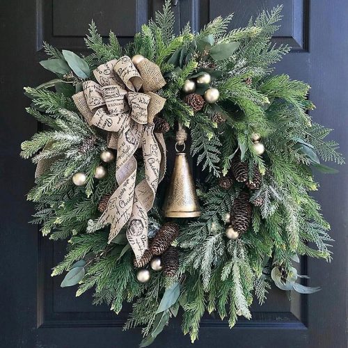  Weihnachtskranz, Kranz, Glocke