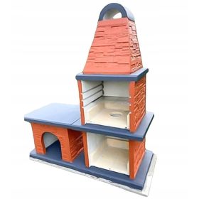  GROSS 145x115 Beton Garten Eckgrill NEU