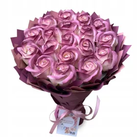    Seifenstrauß Blumen Seifenrosen. Geschenk zum 18. Geburtstag. Imeninu. Hochzeit