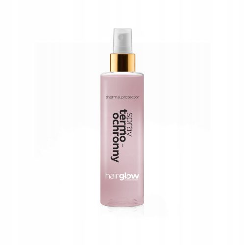  HairGlow CLEAR Hitzeschutzspray erleichtert das Kämmen, 100 ml
