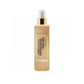    HairGlow Hitzeschutzspray mit Goldpartikeln erleichtert das Kämmen, 200 ml