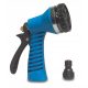 Pistole/Sprinkler für 3/4" GW/Klick-Typ. Sechs Schnellanschlüsse