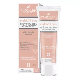    FLOS-LEK MultiVIT Pflegende Vitamin-Tages-/Nachtcreme – reife Haut 50 ml