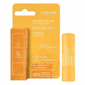    PRÄBIOTISCHE LIPPENPFLEGE Präbiotisches Lippenstift-Karottenöl 4g - Floslek