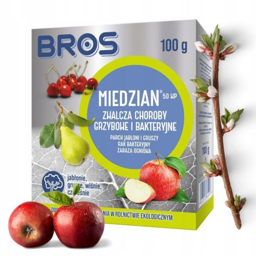Miedzian 50 WP Bros - Ihr starker Partner gegen Pilzkrankheiten im Garten, 100g