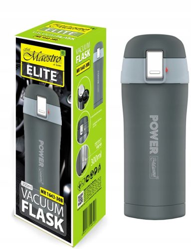  Maestro Thermobecher, Thermoskanne, 300 ml, Edelstahlflasche