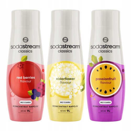  SodaStream Elderflower Zero Flavour Sirup 440 ml + 2 weitere Produkte