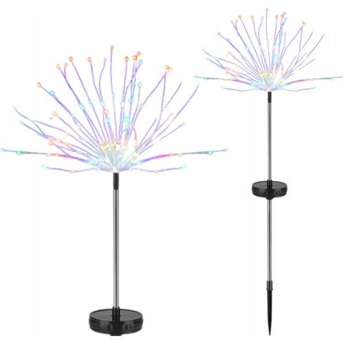  Tessa Solarlampe, schwarz, 95 cm, 2 Stk.
