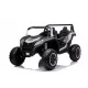  ATV-Rennbuggy für 2 Kinder Weiß + Allradantrieb + Fernbedienung + Freistart + MP3