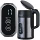  LOVIO Akku-Wasserkocher Akku-Wasserkocher aus Stahl LVSEK001 2200 W 1,5 l Schwarz