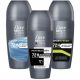  Dove Men+Care Antitranspirant Roll-on 50 ml, drei Sorten