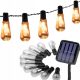  Solarlampe, schwarz, 7 cm, 20 Stk.