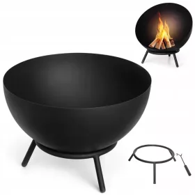    Gartenkamin aus Metall für Gartenterrasse + Schürhaken EstiloHome