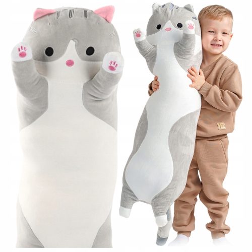 GROSSER PLÜSCH KATZE KÄTZCHEN BÄR MASKOTTCHEN GESCHENK WEIHNACHTSKISSEN XXL BÄR