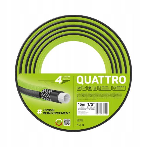  Cellfast Quattro 10-064 Gartenschlauch 1/2'' 15 m