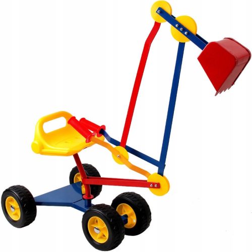  DREHBARER METALLBAGGER FÜR KINDER FÜR DEN SANDKASTEN