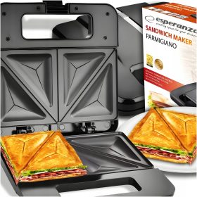  Esperanza Toaster TOSTER, SANDWICH schwarz 1000 W