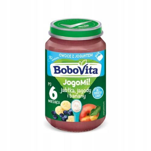  BOBOVITA JogoMI! Äpfel, Beeren und Bananen mit Joghurt nach 6 Monaten 190 g
